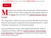 To ask what Leavers are still hoping for from Brexit