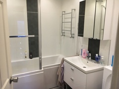 Show me your teeny tiny bathrooms!