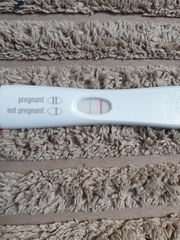 One step pregnancy test