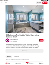 To ask you to make my hideous tiles less hideous?