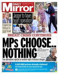 Westminstenders: For Whom the Bell Tolls