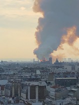 Notre Dame cathedral is on fire!