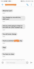 I get abusive text messages like this all weekend from my ex. Not sure what to do.