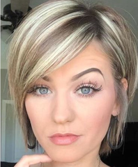 Going from dreary one length below shoulder length hair to short, have I picked some good new style options for me, pics shown.