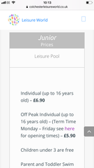 How much is a swim at your local council pool..