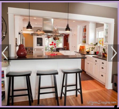 Separate kitchen and dining room or kitchen-diner