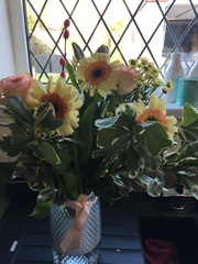 Flowers from Next. 30 pounds a bunch!