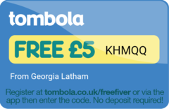 Tombola free £5 codes