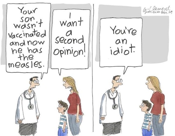 Refusing to vaccinate