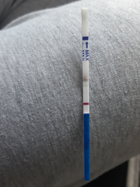 Faint line