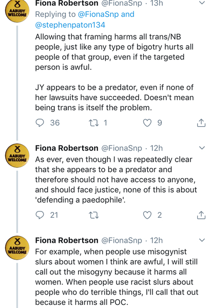 Miranda Yardley calls out the predator