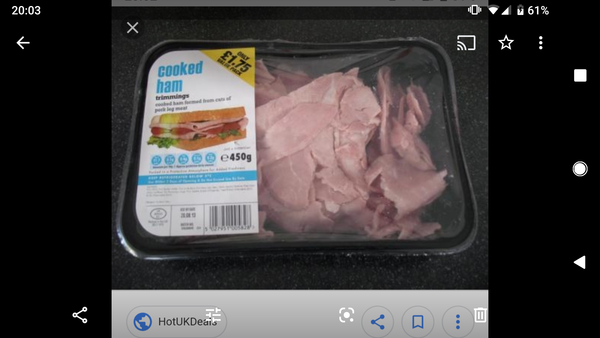 AIBU about ham, or is DH