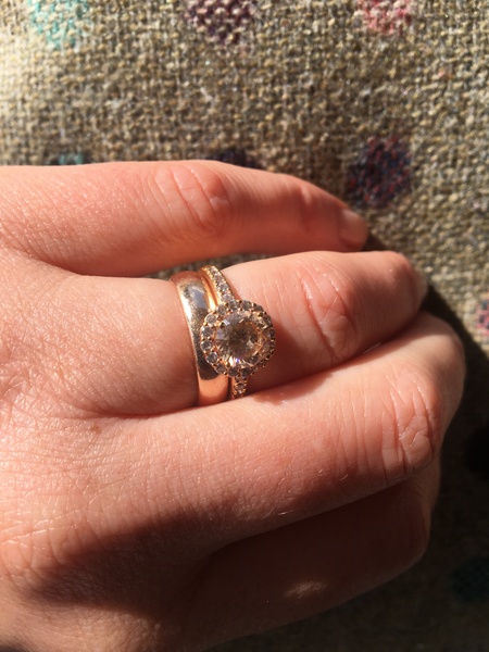 Showing off my new ring!