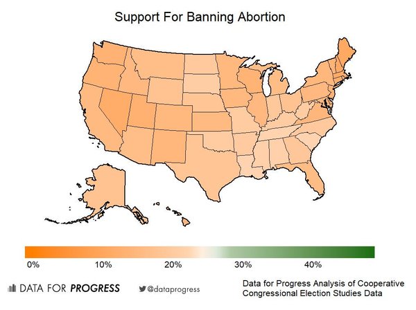 Georgia (USA) makes abortion punishable by life imprisonment.