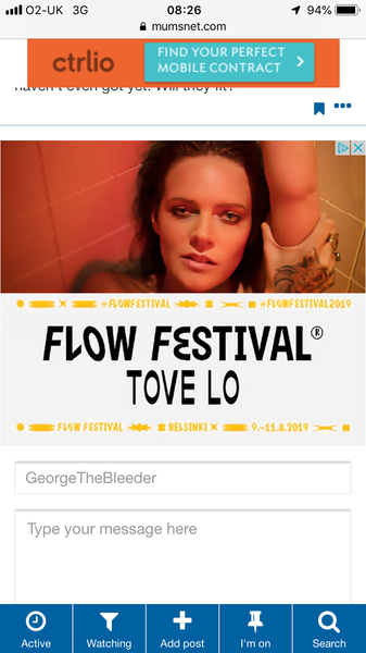 Objectionable advert