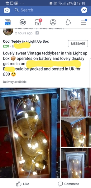 The shittest thing I've ever seen for sale on Facebook for £15