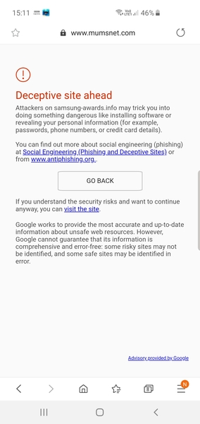 Constant spam pop ups