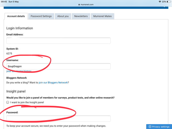How on earth do I name change?