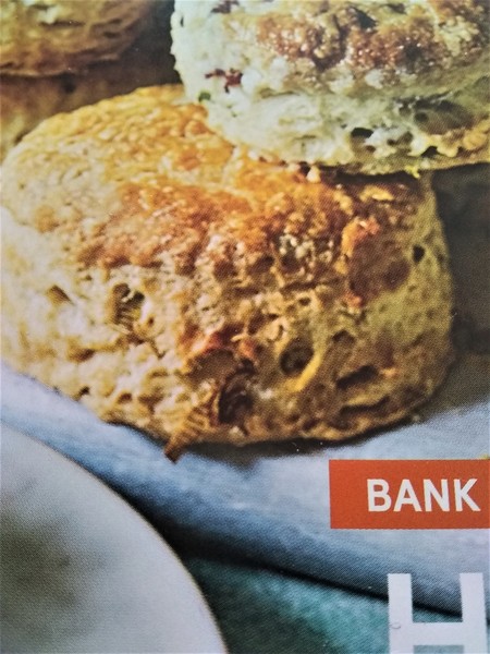 To think there is a dead wasp  stuck in a scone on the cover  picture of the Tesco magazine?