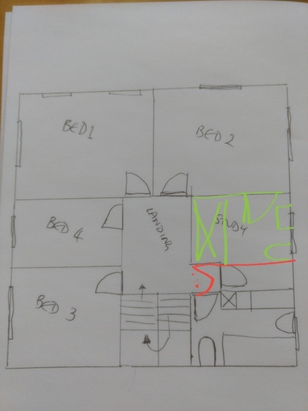 Would you convert bedroom into an en suite/dressing room?