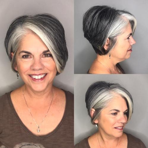 Grey hair and clothing advice