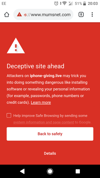 Weird red spam alert thingy?