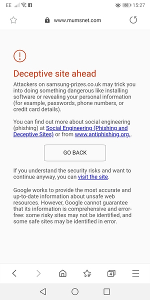 Constant spam pop ups