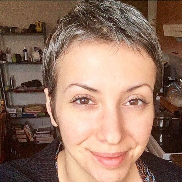Grey hair and clothing advice