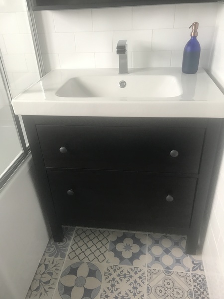 Do I take the plunge with patterned tiles and if so, are these too twee?