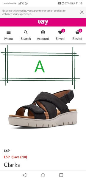 Which of these 3 sandals?