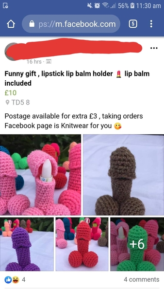 I’ve done it, I’ve won the crap for sale on Facebook competition  - ‘graphic’ pic included