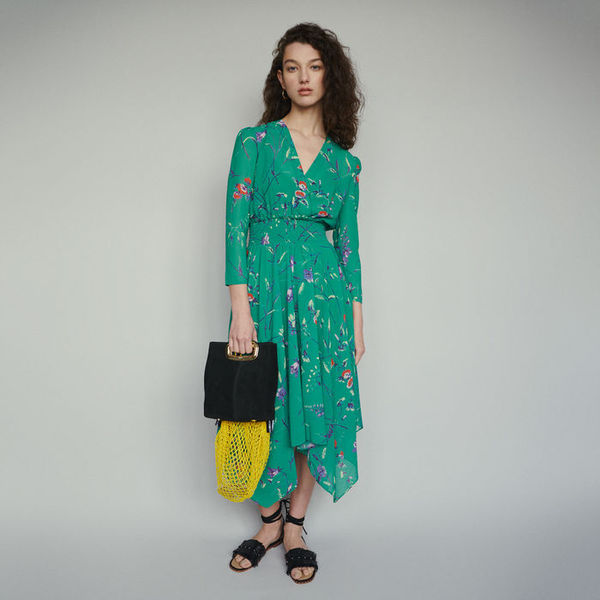 What shoes would work with this dress pretty please