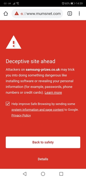 Constant spam pop ups