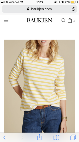 Yes - my new top is nice . . . well made and MUMSY