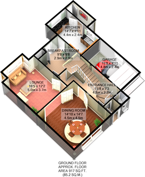 South facin gardens and extensions