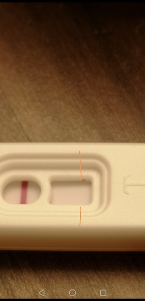 Is this a line?? Can't be pregnant