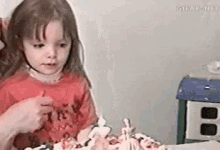 To not let him blow out the candles on the birthday cake?