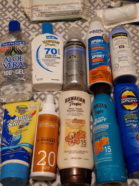 Sunblock for days, anyone else? with a pic