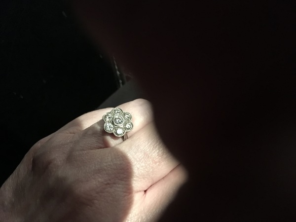 Showing off my new ring!