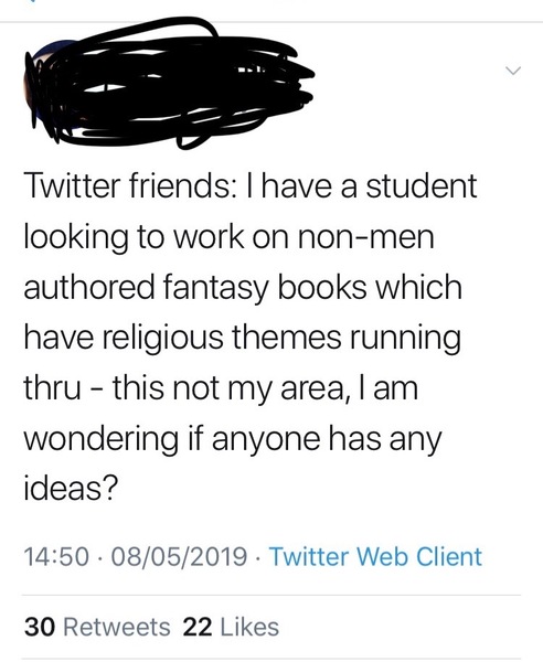 "non men authored"