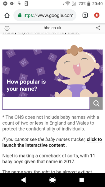 Has anyone used a name suggested by a MNetter?