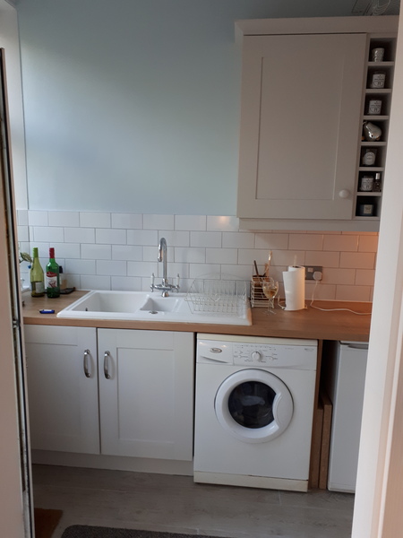 Clay or pale grey for new kitchen cabinets?!