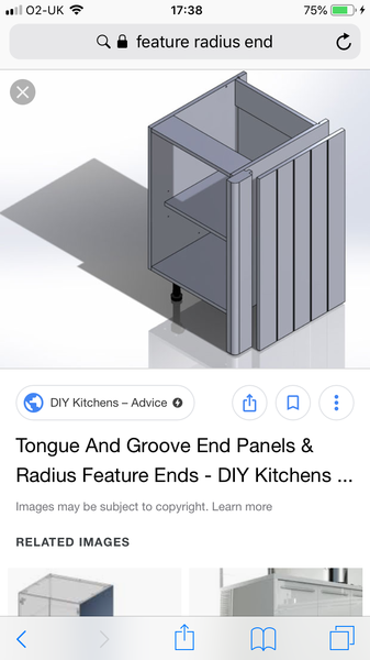 Does your end panel go all the way to the floor?