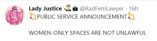 Rape crisis centre - staff trained to “ask the cis guest to leave”