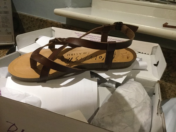 Surely there are a comfortable pair of sandals somewhere out there?