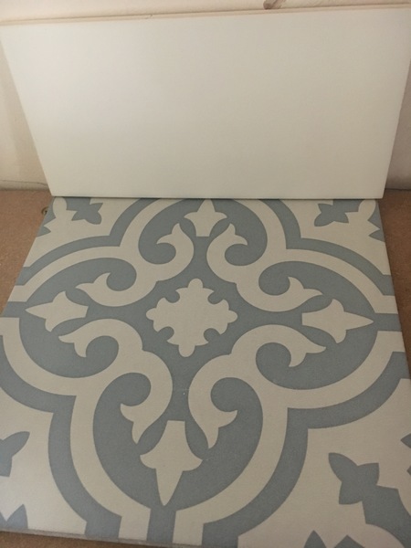 Do I take the plunge with patterned tiles and if so, are these too twee?
