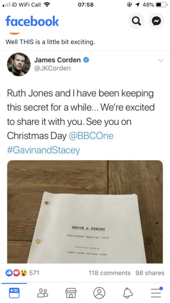 Gavin and Stacy Christmas Special 2019