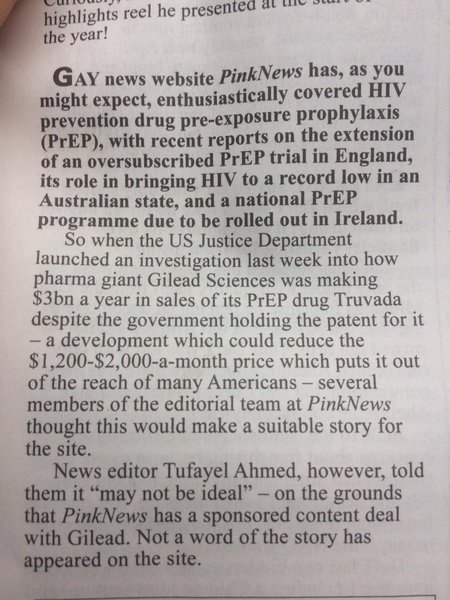 Can we talk about Pink News? Collecting examples of their propaganda.