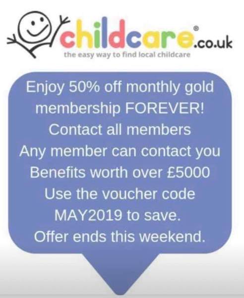 Childcare co .uk 50% code