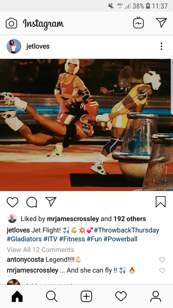 Did any one used to watch Gladiators?